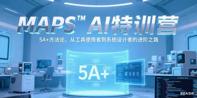 MAPSAI特训营：掌握5A+方法论，从工具使用到系统设计者进阶