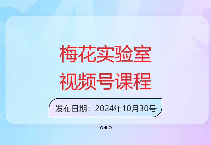 梅花实验室社群专享课揭秘视频号连怼玩法与FF助手爆闪AB处理-小肥鱼网创-十年互联网创业实战派 | 专注精准流量获取与转化