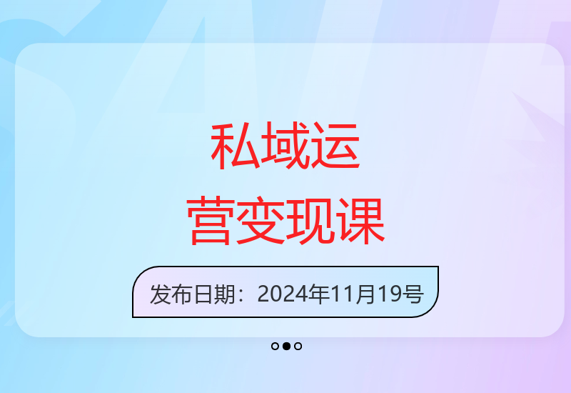 私域运营变现实战：从认知定位到实操的全流程赚钱策略-小肥鱼网创-十年互联网创业实战派 | 专注精准流量获取与转化