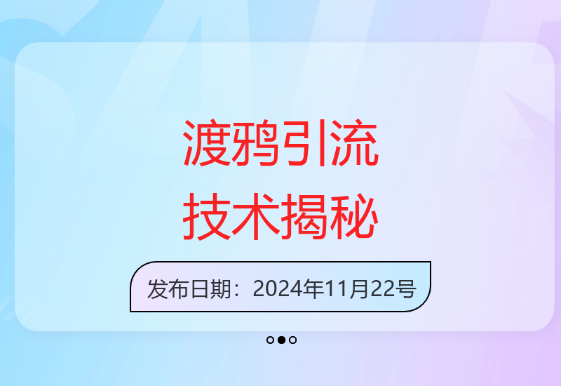 渡鸦引流核心技术解析：半年精准获客80万的私域运营实战-小肥鱼网创-十年互联网创业实战派 | 专注精准流量获取与转化