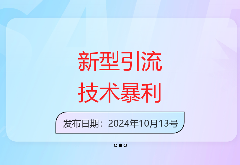 揭秘新型引流技术：8天赚取2.9万高额利润的运作内幕-小肥鱼网创-十年互联网创业实战派 | 专注精准流量获取与转化
