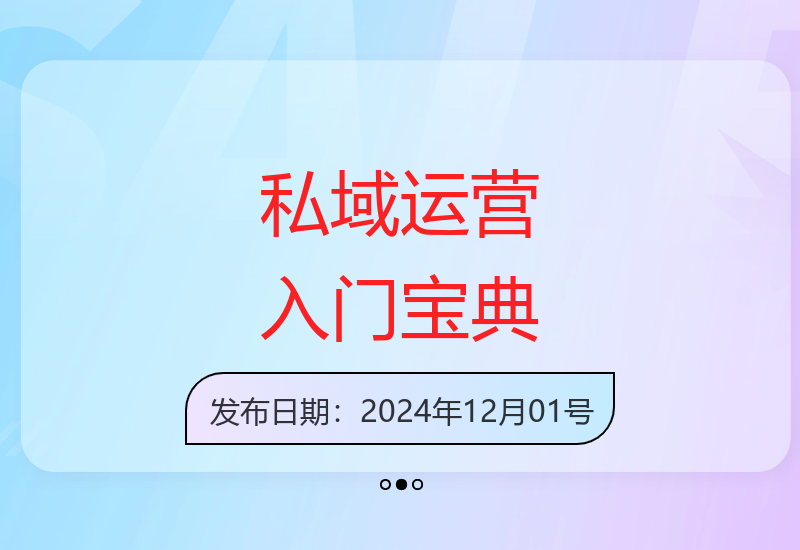 私域运营全攻略：基础到实战，养号、标签、朋友圈规划与成交技巧-小肥鱼网创-十年互联网创业实战派 | 专注精准流量获取与转化