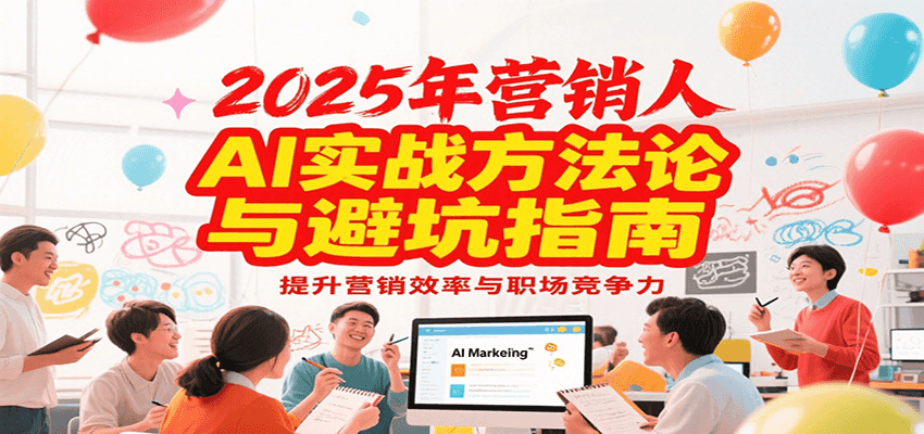 2025年AI营销全攻略：提升效率与职场竞争力的实战指南-小肥鱼网创-十年互联网创业实战派 | 专注精准流量获取与转化