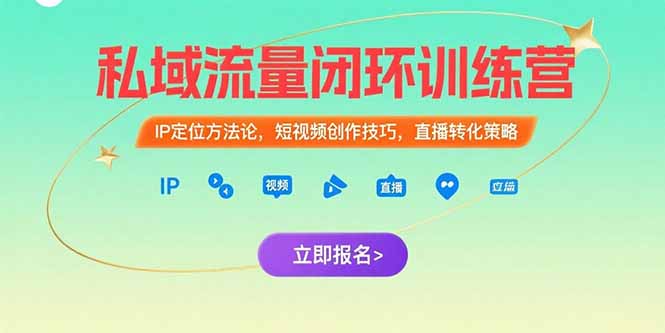 私域流量精细化运营指南：IP定位技巧与短视频直播转化秘籍