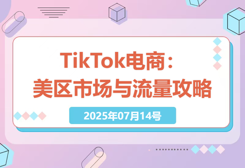 TikTok电商实战：美区市场策略与流量增长指南-小肥鱼网创-十年互联网创业实战派 | 专注精准流量获取与转化