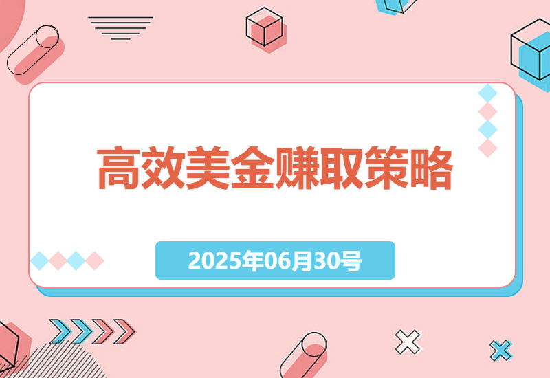 探索高效美金赚取策略：4小时快速提现的秘诀-小肥鱼网创-十年互联网创业实战派 | 专注精准流量获取与转化