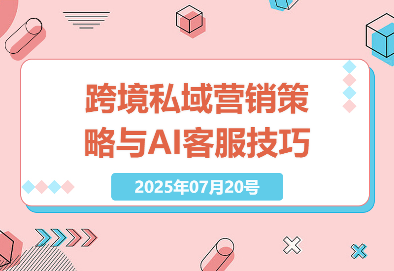 掌握跨境私域营销与AI智能客服的高效策略-小肥鱼网创-十年互联网创业实战派 | 专注精准流量获取与转化