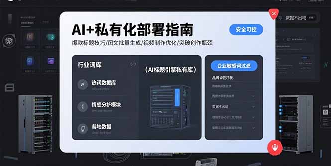 AI私有化部署全流程实战：从爆款标题生成到短视频制作优化的完整解决方案