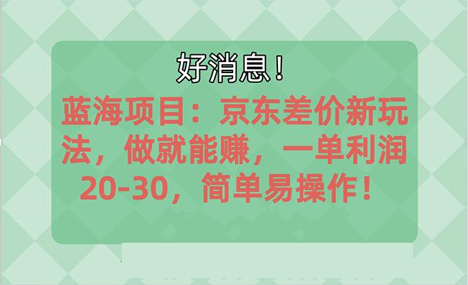 越早知道越能赚到钱的蓝海项目：京东大平台操作，一单利润20-30，简单…-小肥鱼网创-十年互联网创业实战派 | 专注精准流量获取与转化