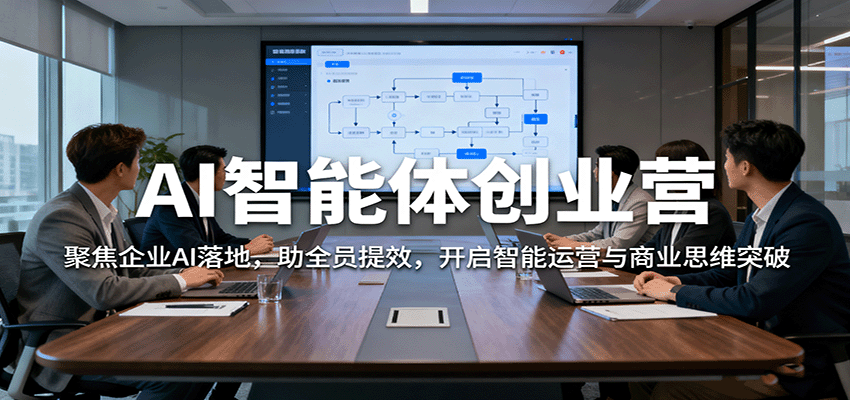 AI智能体创业营深度解析：企业AI落地实操，全面提升运营效率，开启商业思维新篇章