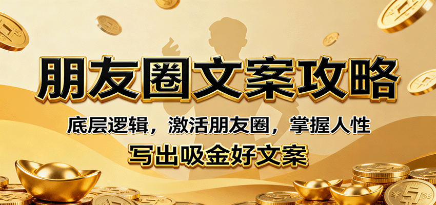 高效朋友圈文案策略：激发潜在客户，人性心理解析，持续收益技巧