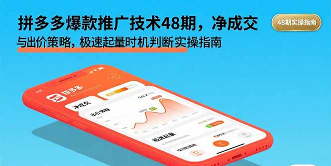 拼多多爆款打造与推广实操指南：突破流量瓶颈的技术秘籍