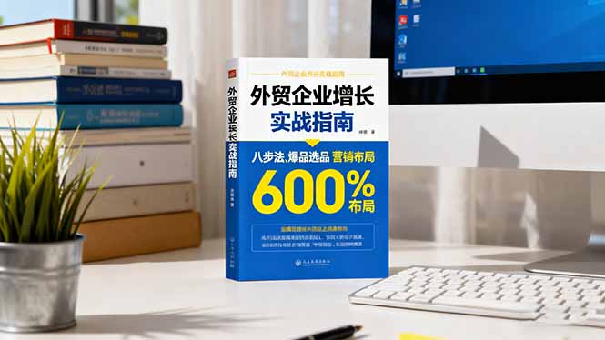 外贸企业增长实战指南：八步法、爆品选品、营销布局，业绩增长300%