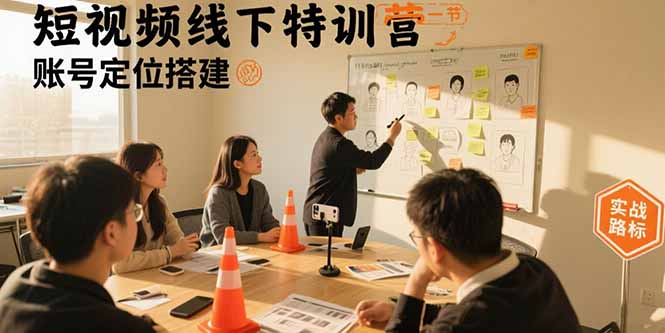 短视频线下特训营深度解析：从账号定位到直播间流量变现全攻略