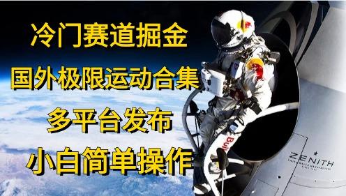 国外极限运动视频合集多平台发布实操指南，小白也能轻松赚钱