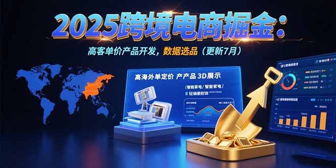 跨境电商2025年商机：如何精准定位蓝海市场与开发高客单价产品