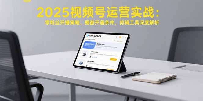 视频号零粉丝开播怎么快速涨粉开通橱窗技巧分享