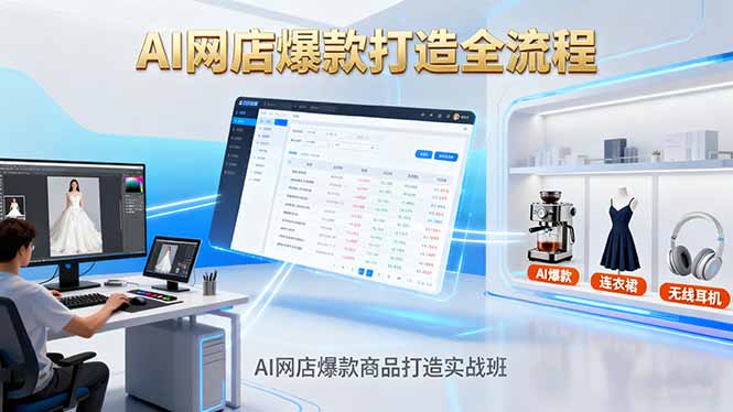 2025年AI技术赋能网店：打造爆款商品图，零基础快速提升转化率
