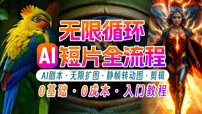 AI剪辑无限循环画面：新手轻松月入上万的秘技【揭秘】-小肥鱼网创-十年互联网创业实战派 | 专注精准流量获取与转化