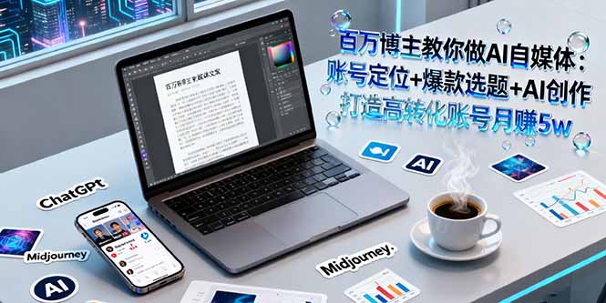 如何通过AI自媒体月入五万？500万粉丝博主的实战经验分享