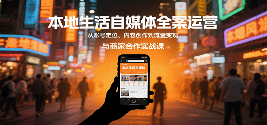 2025年本地实体自媒体运营全攻略：从流量变现到商家合作实战教程