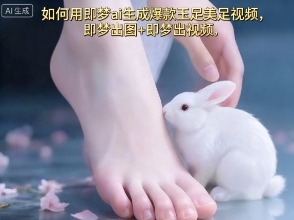 即梦AI技术：打造玉足美足视频爆款的实操指南，快速增粉策略全解析-小肥鱼网创-十年互联网创业实战派 | 专注精准流量获取与转化