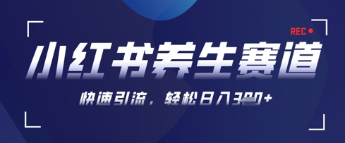 AI+可画生成小红书养生作品，新手暴力起号，矩阵操作，轻松日入3张+-小肥鱼网创-十年互联网创业实战派 | 专注精准流量获取与转化