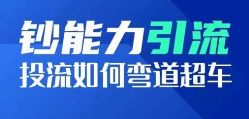 钞能力引流：投流如何弯道超车，投流系数及增长方法，创造爆款短视频-小肥鱼网创-十年互联网创业实战派 | 专注精准流量获取与转化