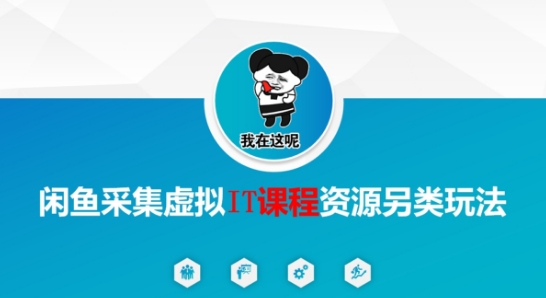 闲鱼采集虚拟IT课程资源另类玩法，干货满满-小肥鱼网创-十年互联网创业实战派 | 专注精准流量获取与转化